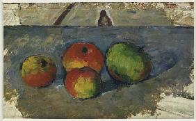 Vier Äpfel Um 1879-82