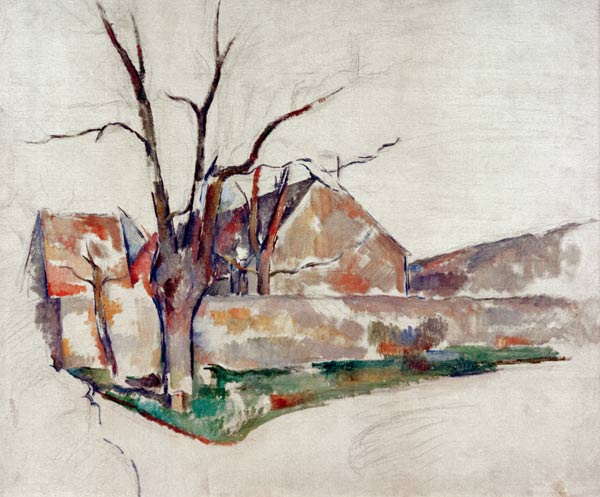 Winterlandschaft von Paul Cézanne