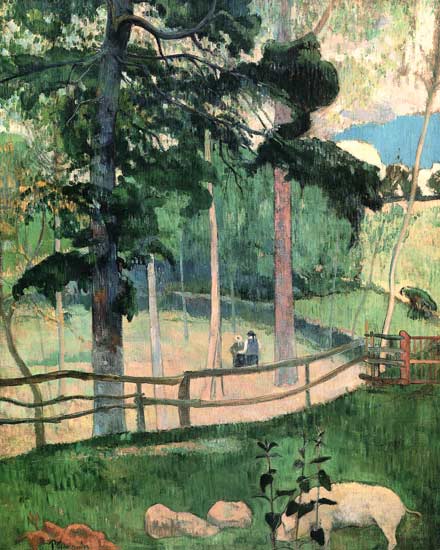 Spaziergang von Paul Gauguin