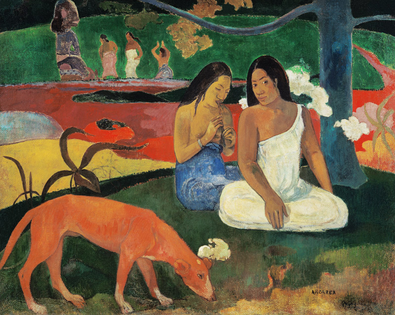 Schnurre (Arearea) von Paul Gauguin