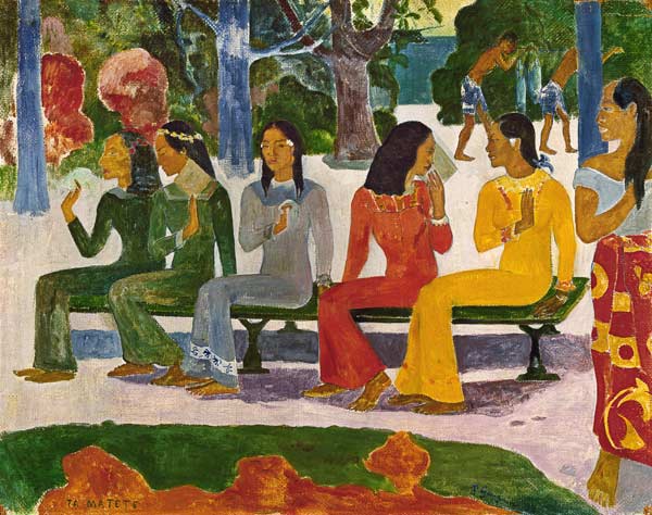 Ta Matete von Paul Gauguin