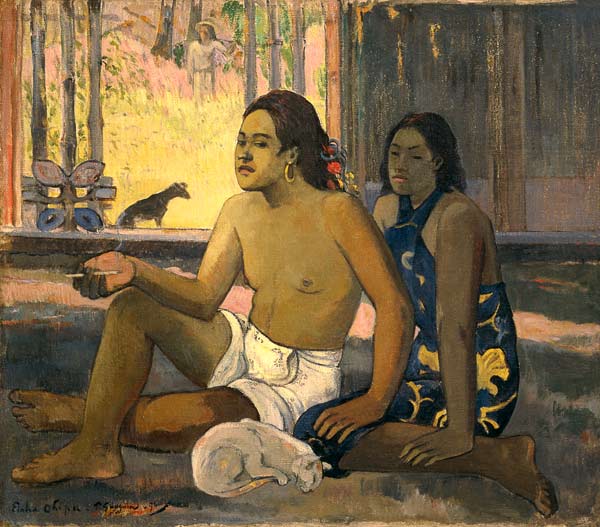 EIAHA OHIPA (Nicht arbeiten) von Paul Gauguin
