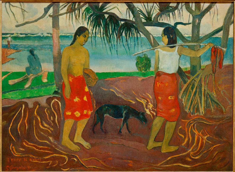 I raro te oviri von Paul Gauguin