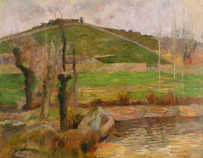 Landschaft bei Pont-Aven von Paul Gauguin