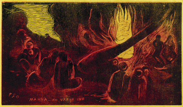 Mahana No Varua Ino von Paul Gauguin
