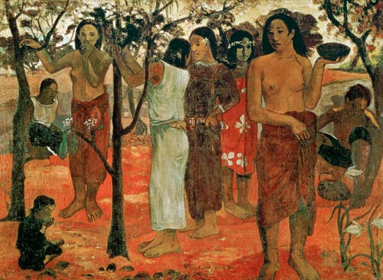 Nave Nave Mahana (Delightful Days) von Paul Gauguin