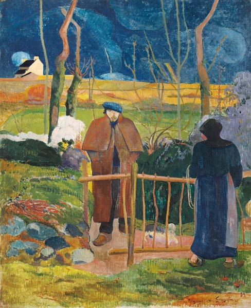 Bonjour, Monsieur Gauguin von Paul Gauguin