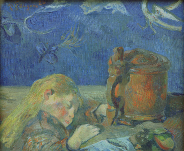 Schlafendes Kind von Paul Gauguin