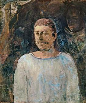 Self portrait, close to Golgotha 1896