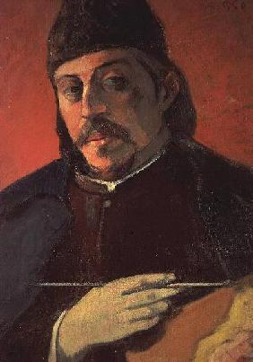 Self portrait with a Palette 1893