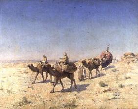 A Camel Train 1899
