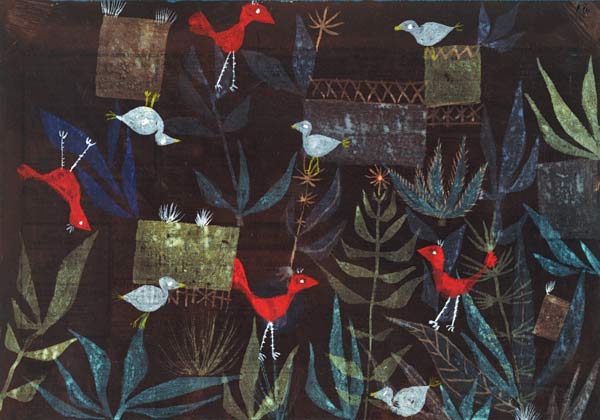 Vogelgarten von Paul Klee