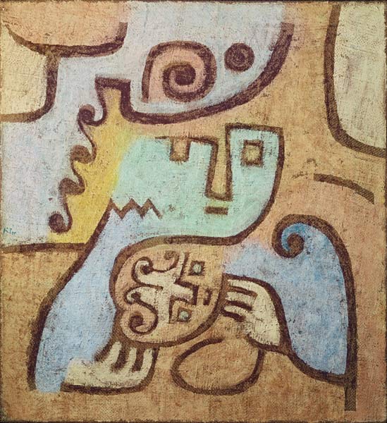 Mutter mit Kind, 1938. von Paul Klee
