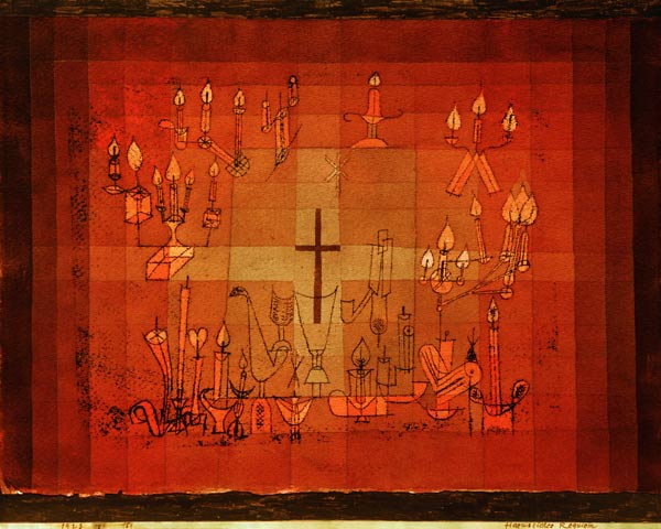 Haeusliches Requiem, 1923, 151. von Paul Klee