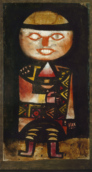 Schauspieler, 1923, 27. von Paul Klee