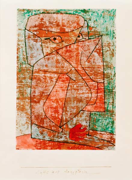 Aegypterin, 1940, 55 (X15), von Paul Klee