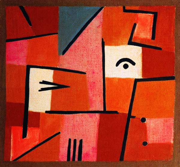 Blick aus Rot, 1937. von Paul Klee