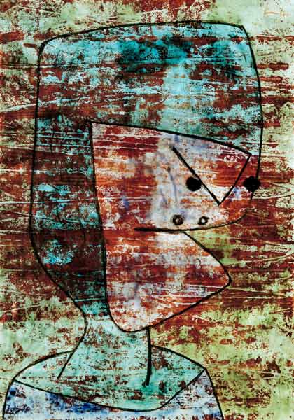 Charon, 1940, 58 (X 18). von Paul Klee