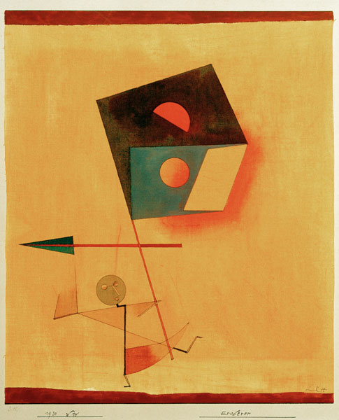 Eroberer, 1930, 129 (W 10). von Paul Klee