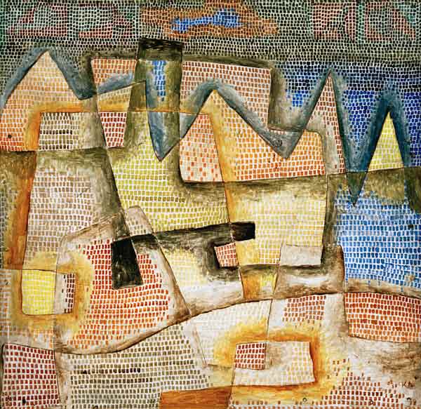 Felsige Kueste, 1931, 227. von Paul Klee