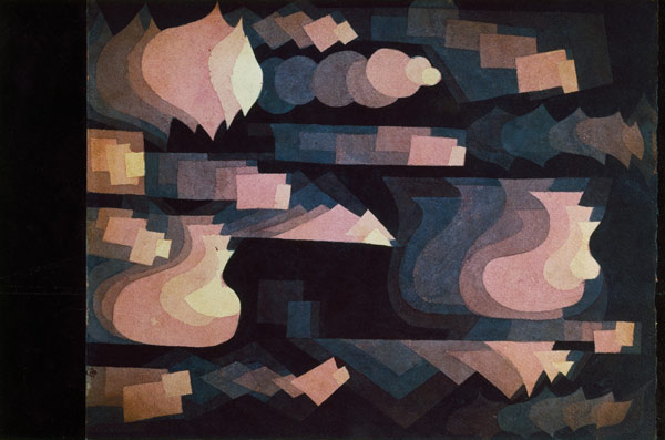 Fuge in Rot, 1921. von Paul Klee