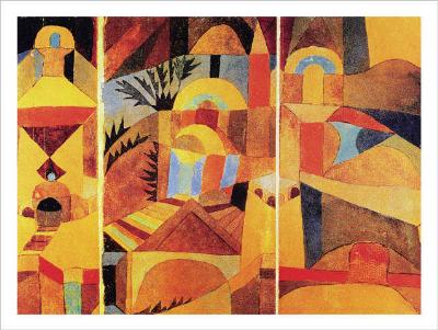 Il giardino del tempio - (PK-558) von Paul Klee