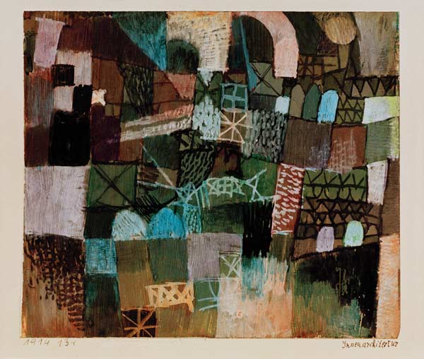 Innenarchitektur, 1914.134 von Paul Klee