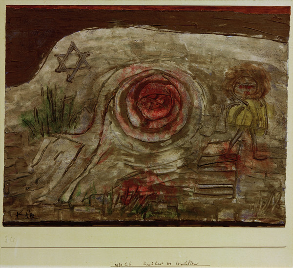 Kindheit des Erwaehlten, 1930, (C 6). von Paul Klee