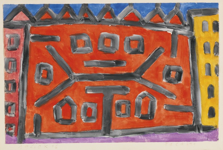 Paläste von Paul Klee