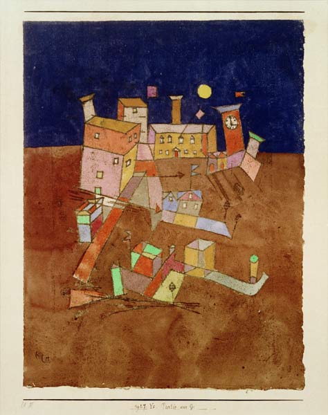 Partie aus G., 1927.245 (Y 5) von Paul Klee