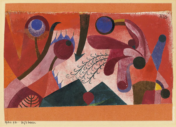 Giftbeeren von Paul Klee