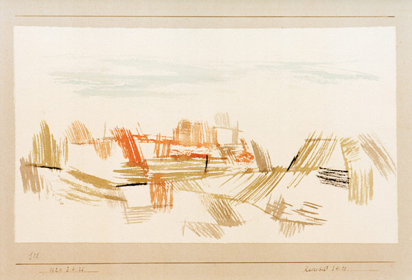 Reisebild 3.H.25, 1929.325. von Paul Klee