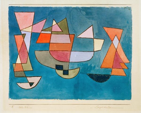 Segelschiffe, 1927, 225. - Paul Klee