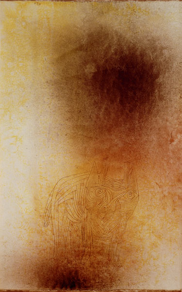 Verachtetes Tier, 1926, 32. von Paul Klee