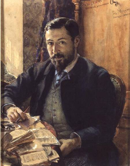 Portrait of Thomas Lemas von Paul Merwart