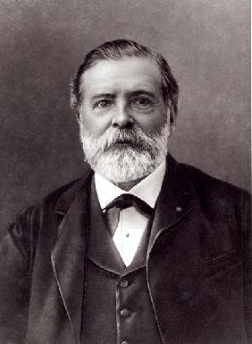 Portrait of Etienne Jules Marey (b/w photo) 