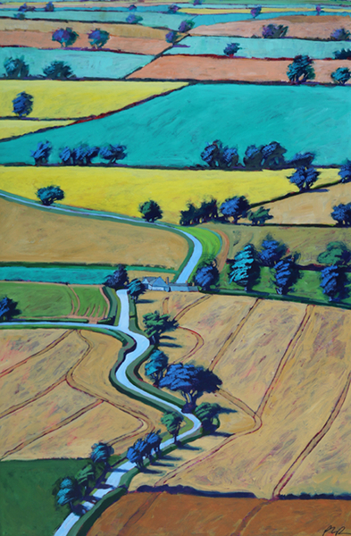 Lane in summer von Paul Powis