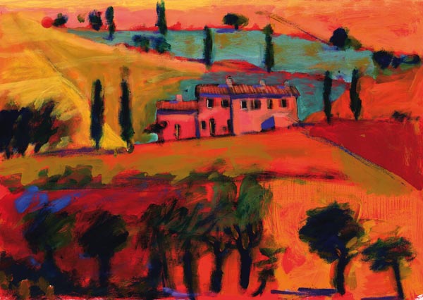Tuscany von Paul Powis