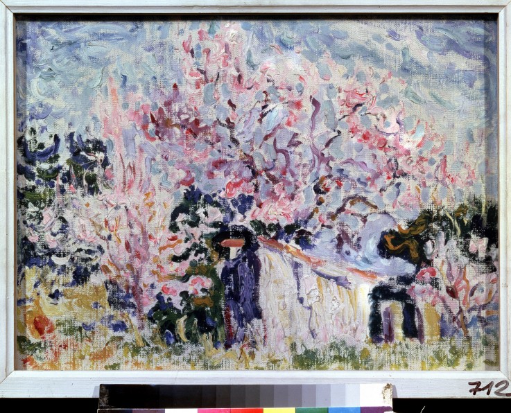 Frühling in Provence von Paul Signac