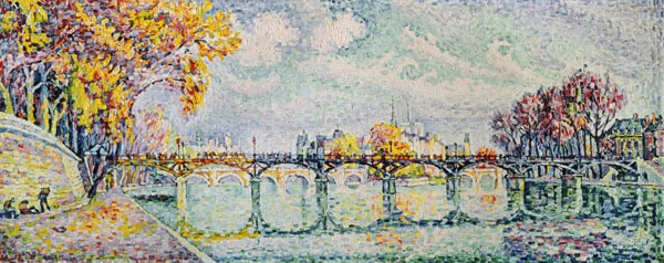 The Pont des Arts von Paul Signac