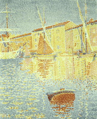The Buoy, 1894 (litho) von Paul Signac