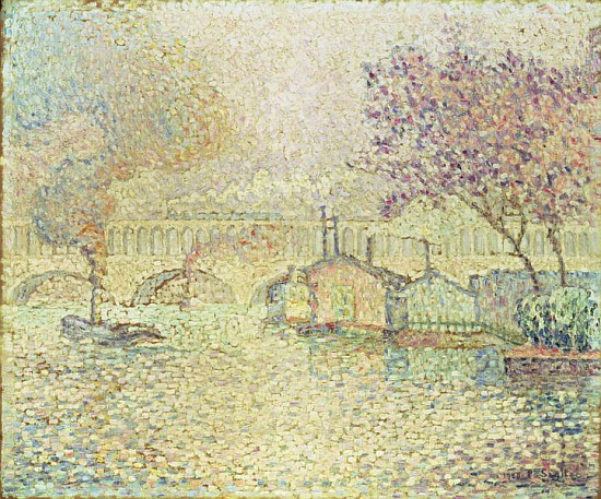 The Viaduct at Auteuil, c.1900 von Paul Signac