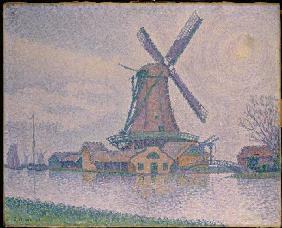 Windmühle bei Edam 1896