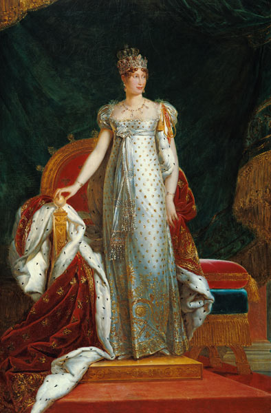 Porträt der Kaiserin Marie Louise (1791-1847) von Frankreich, nach einem Gemälde von Francois Gerard von Paulin Jean Baptiste Guerin