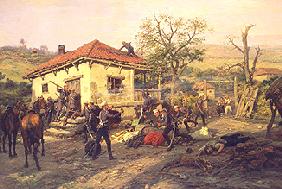 Szene aus dem russisch-türkischen Krieg 1876-1877 1882