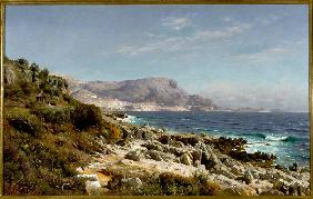 Küste bei Monte Carlo 1907