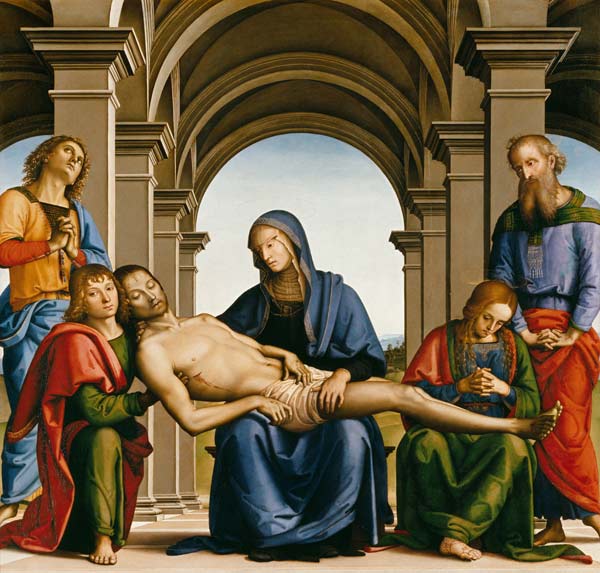 Pietà von Perugino (eigentl. Pierto di Cristoforo Vanucci)