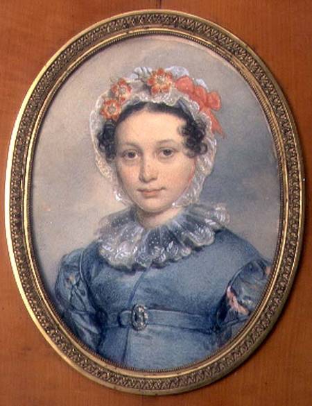 Portrait of Countess Sofia Stepanovna Shcherbatova (1798-1885) von Peter Fedorowitsch Sokolov