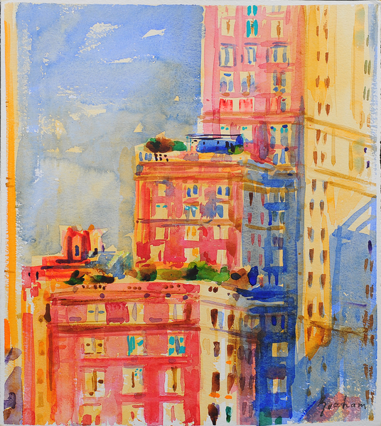 Windows in the Upper East Side von Peter Graham