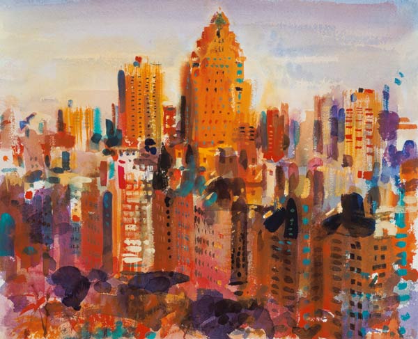 Upper Manhattan, 2000  von Peter  Graham
